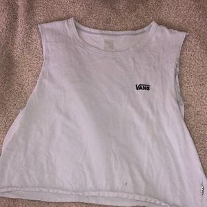 Vans cotton crop tank top